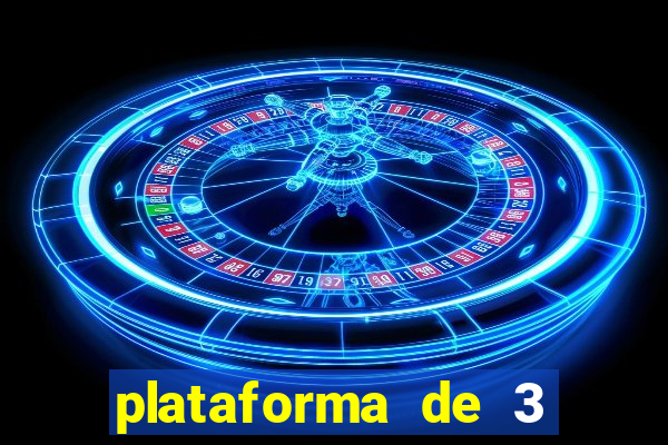 plataforma de 3 reais pg